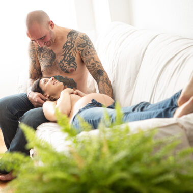 Fotografía de niños y familia en Alcalá de Henares
