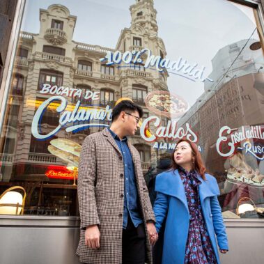 Fotografía de parejas en Alcalá de Henares y Guadalajara
