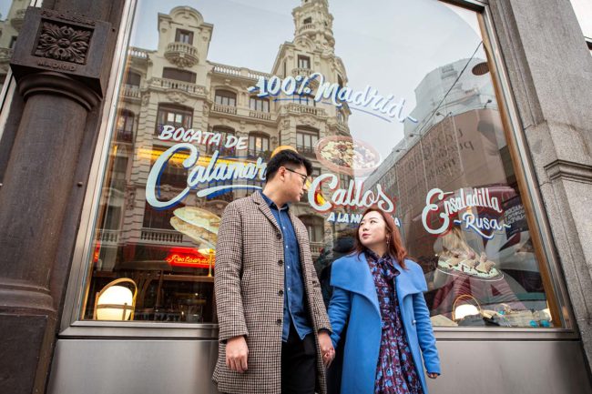 Fotografía de parejas en Alcalá de Henares y Guadalajara