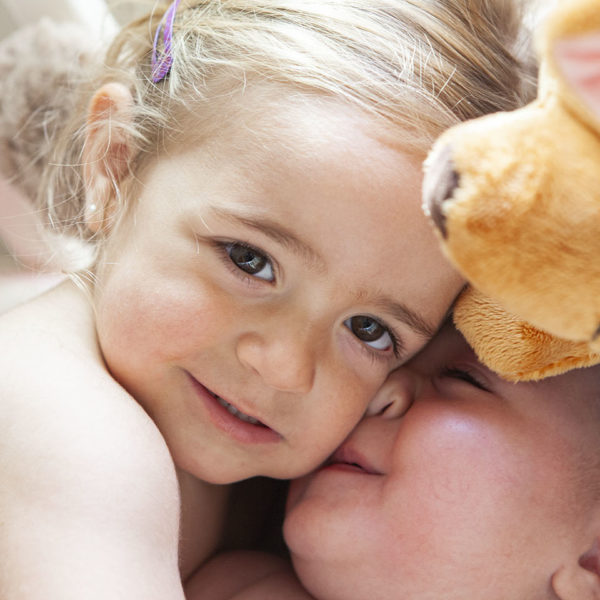 Fotografía de niños y familia en Alcalá de Henares