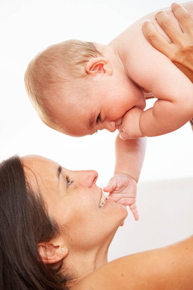 Fotografía de niños y familia en Alcalá de Henares