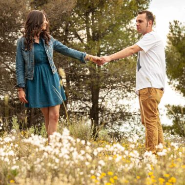 Fotografía de parejas en Alcalá de Henares y Guadalajara