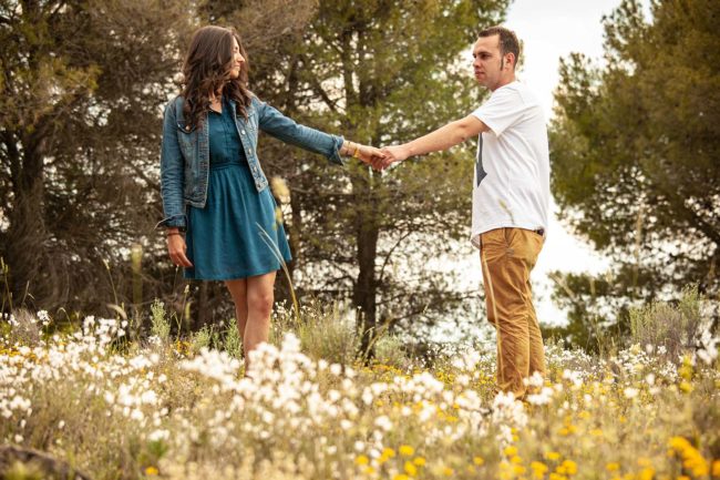 Fotografía de parejas en Alcalá de Henares y Guadalajara