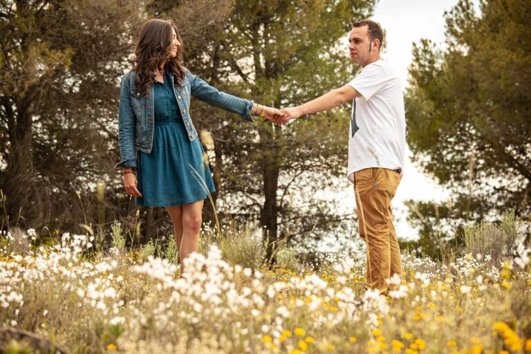 Fotografía de parejas en Alcalá de Henares y Guadalajara