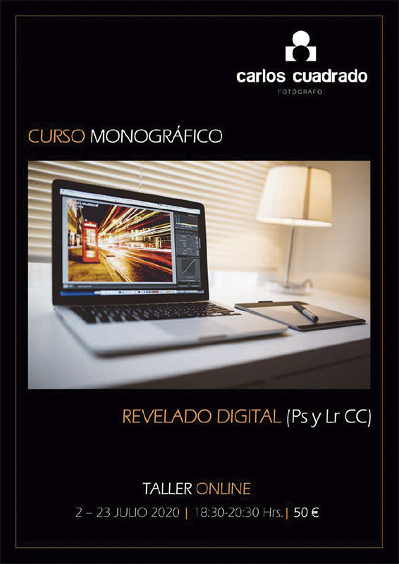 Curso taller de revelado digital Carlos Cuadrado